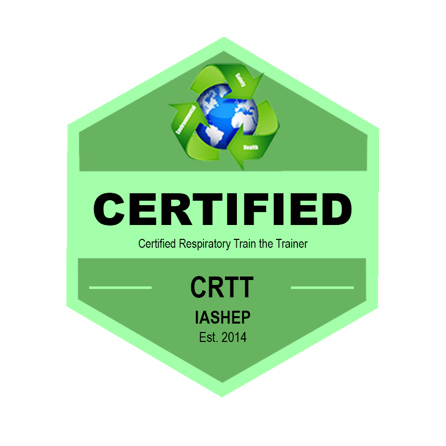 Certified Respiratory Train the Trainer (CRTT) Badge